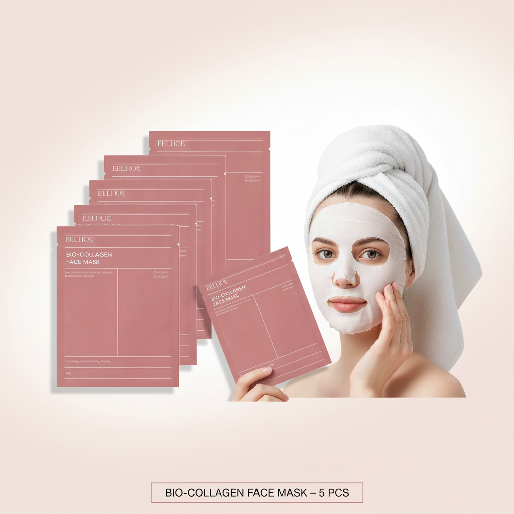 Masque Facial Anti-rides au collagène