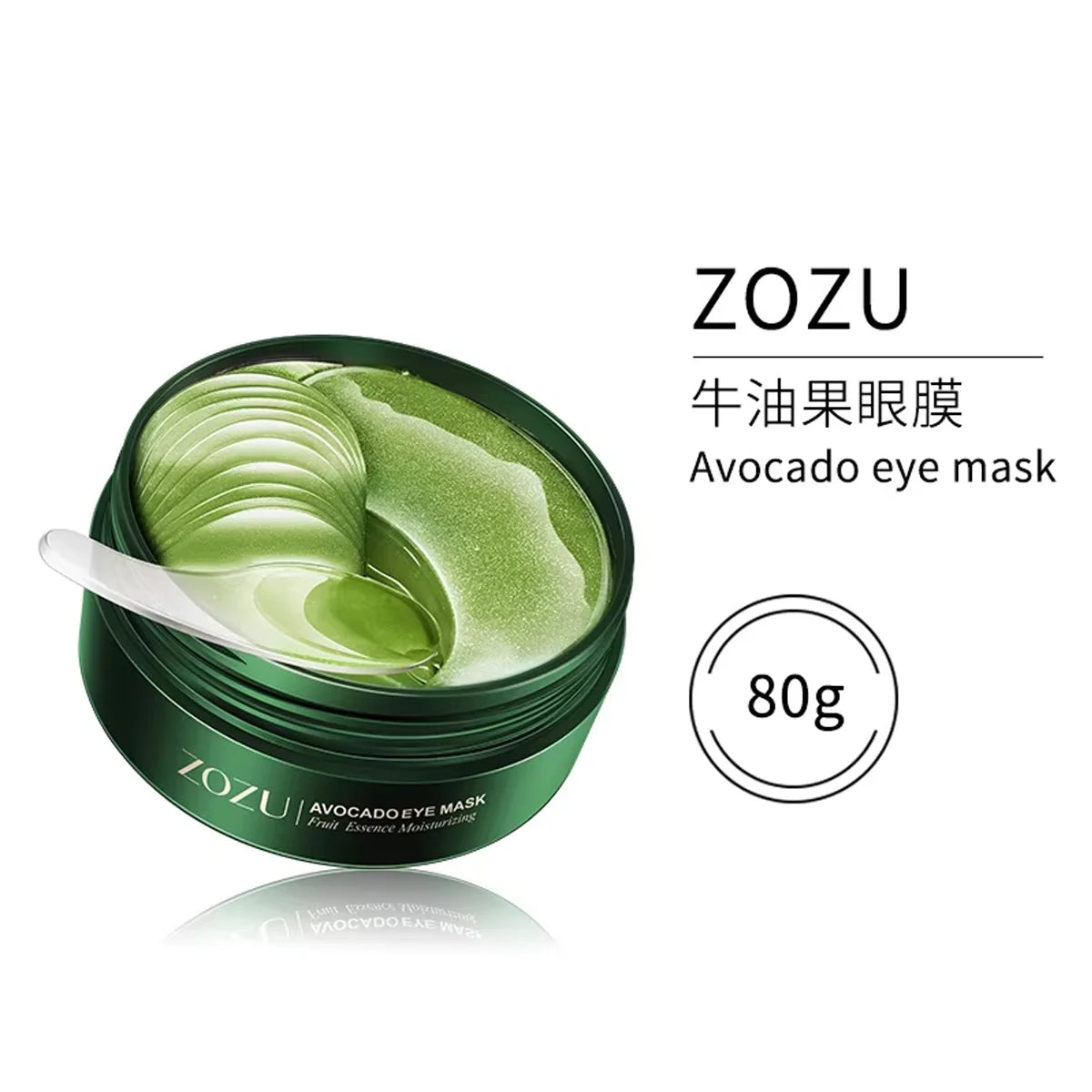 Masque yeux avocat & or