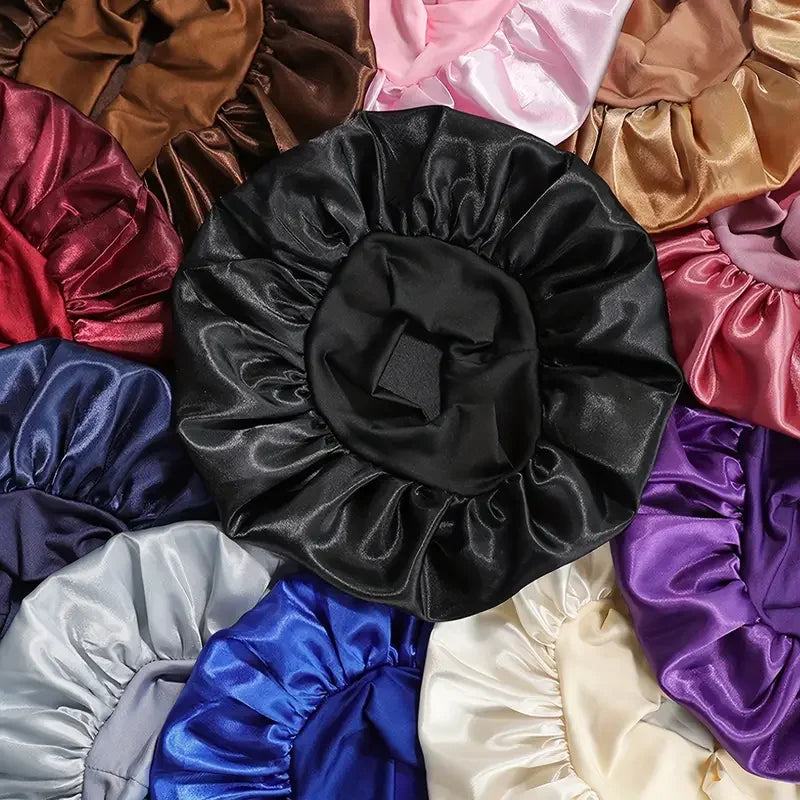 Bonnet douche satin