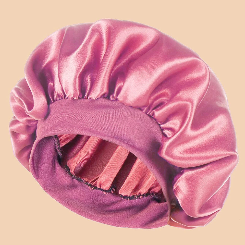 Bonnet douche satin