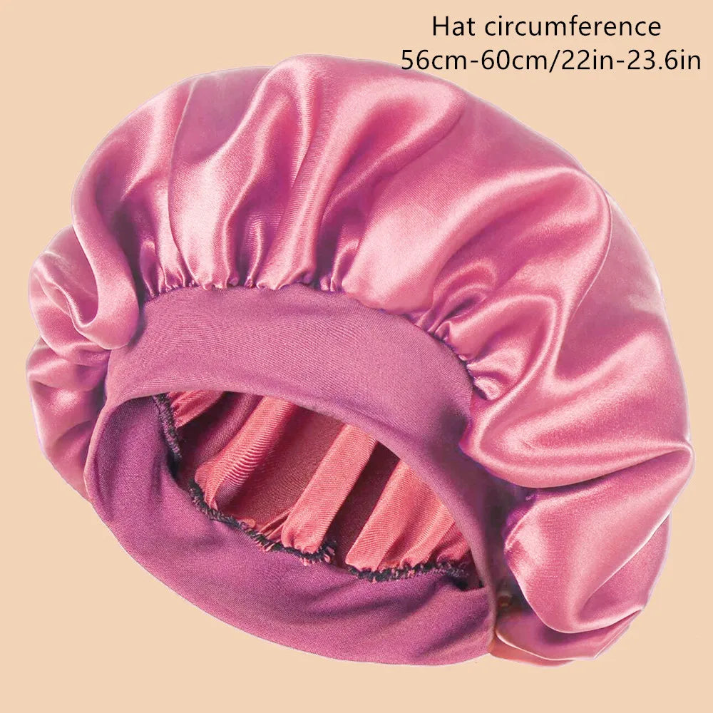 Bonnet douche satin
