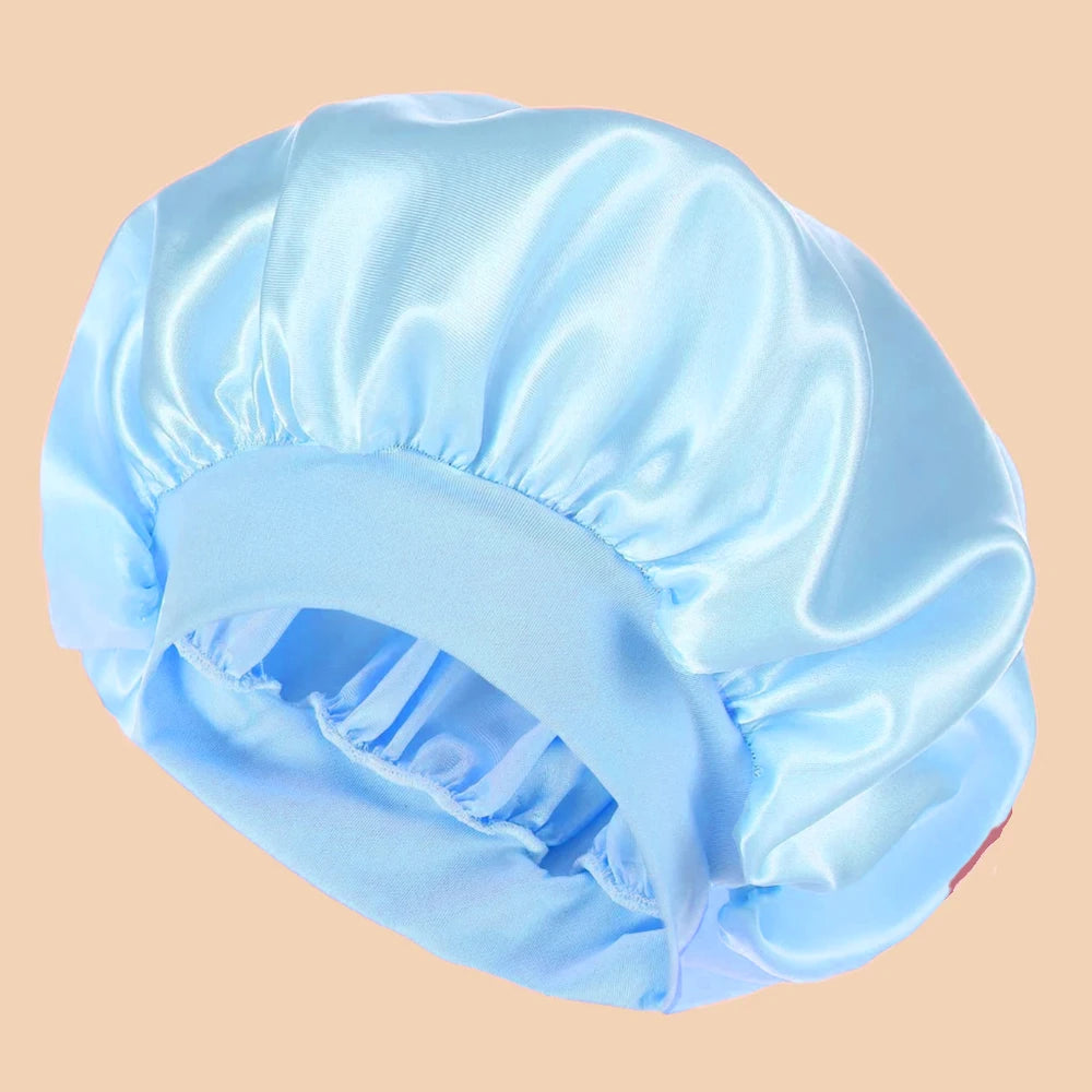 Bonnet douche satin
