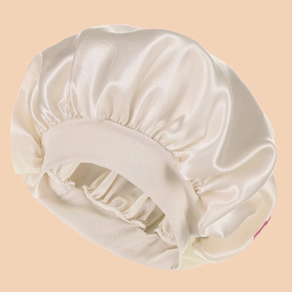 Bonnet douche satin