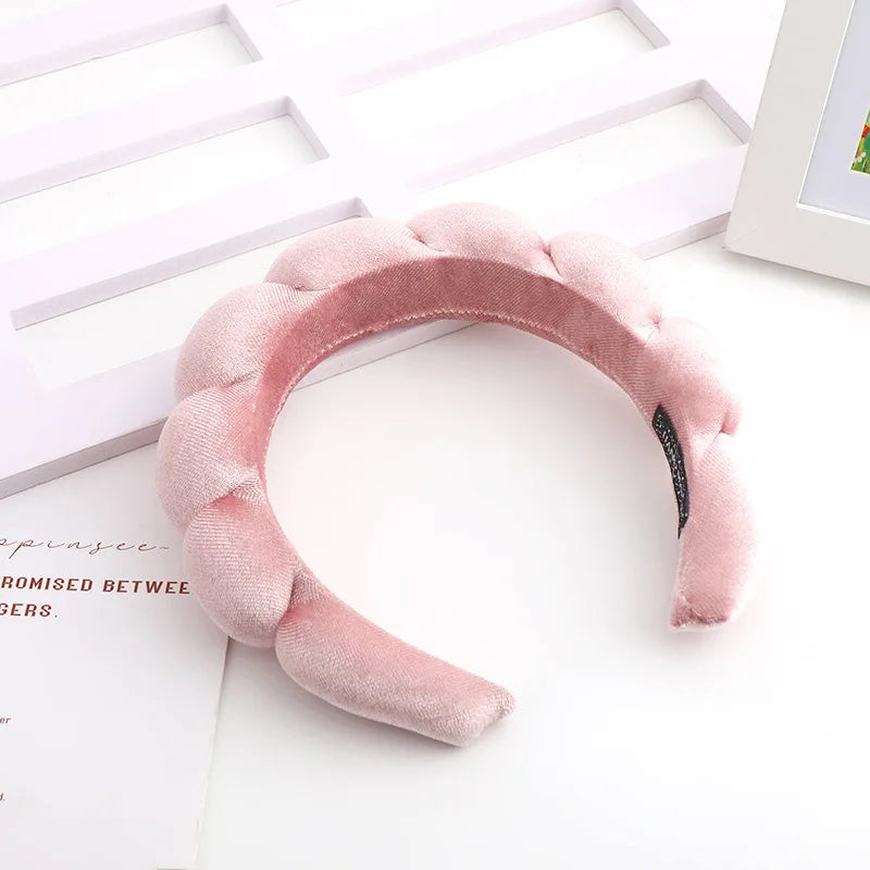 Bandeau de cheveux en velours