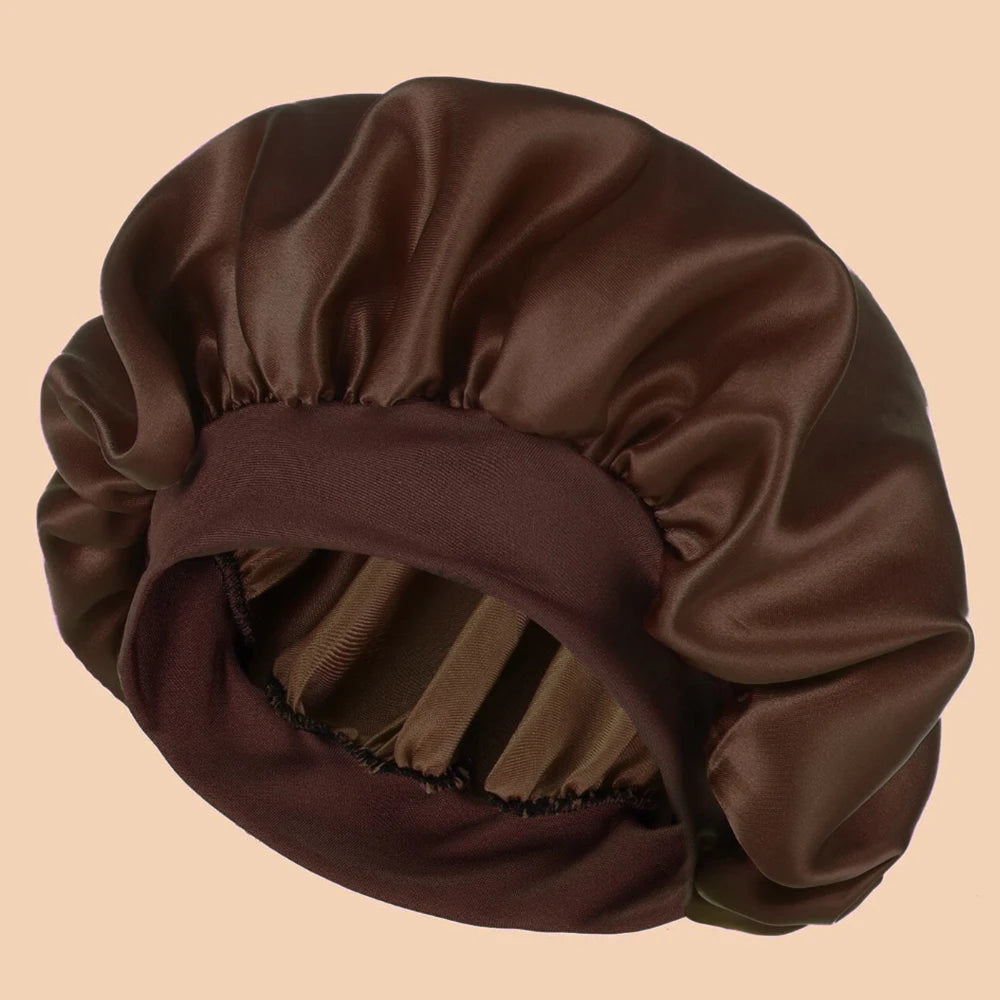 Bonnet douche satin