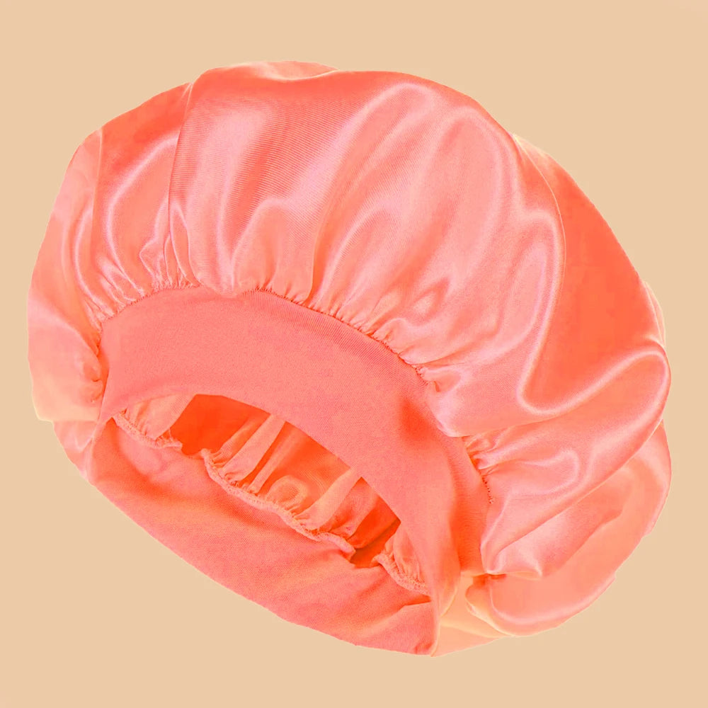Bonnet douche satin