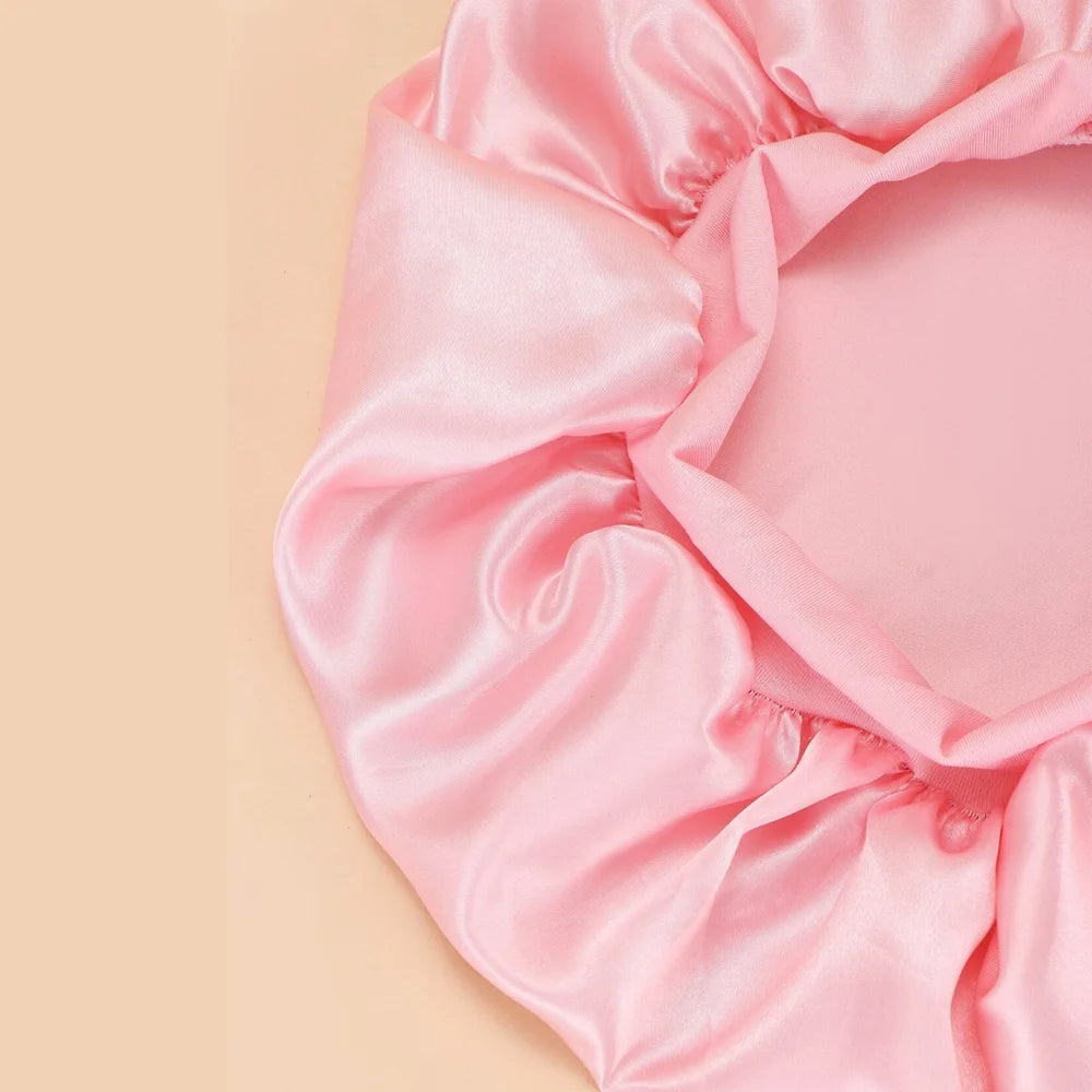 Bonnet douche satin