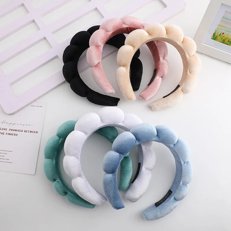 Bandeau de cheveux en velours