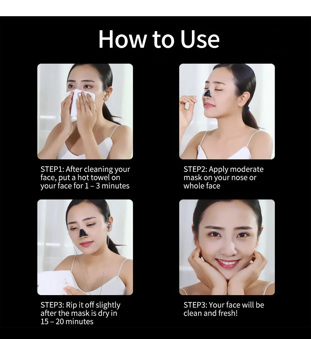 masque de gommage pour le nez