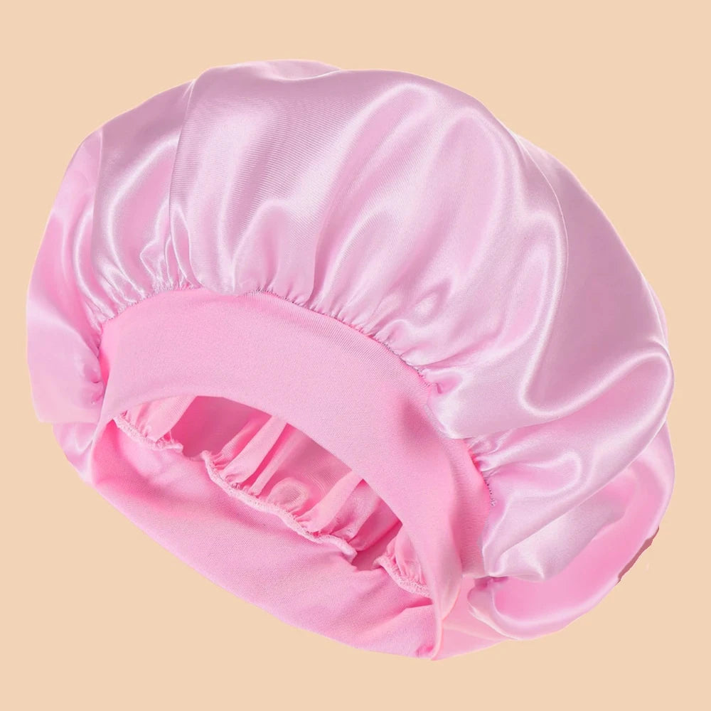 Bonnet douche satin