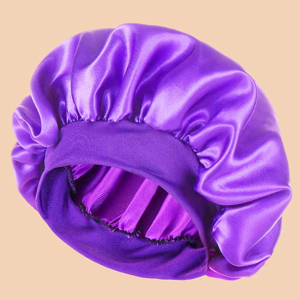 Bonnet douche satin